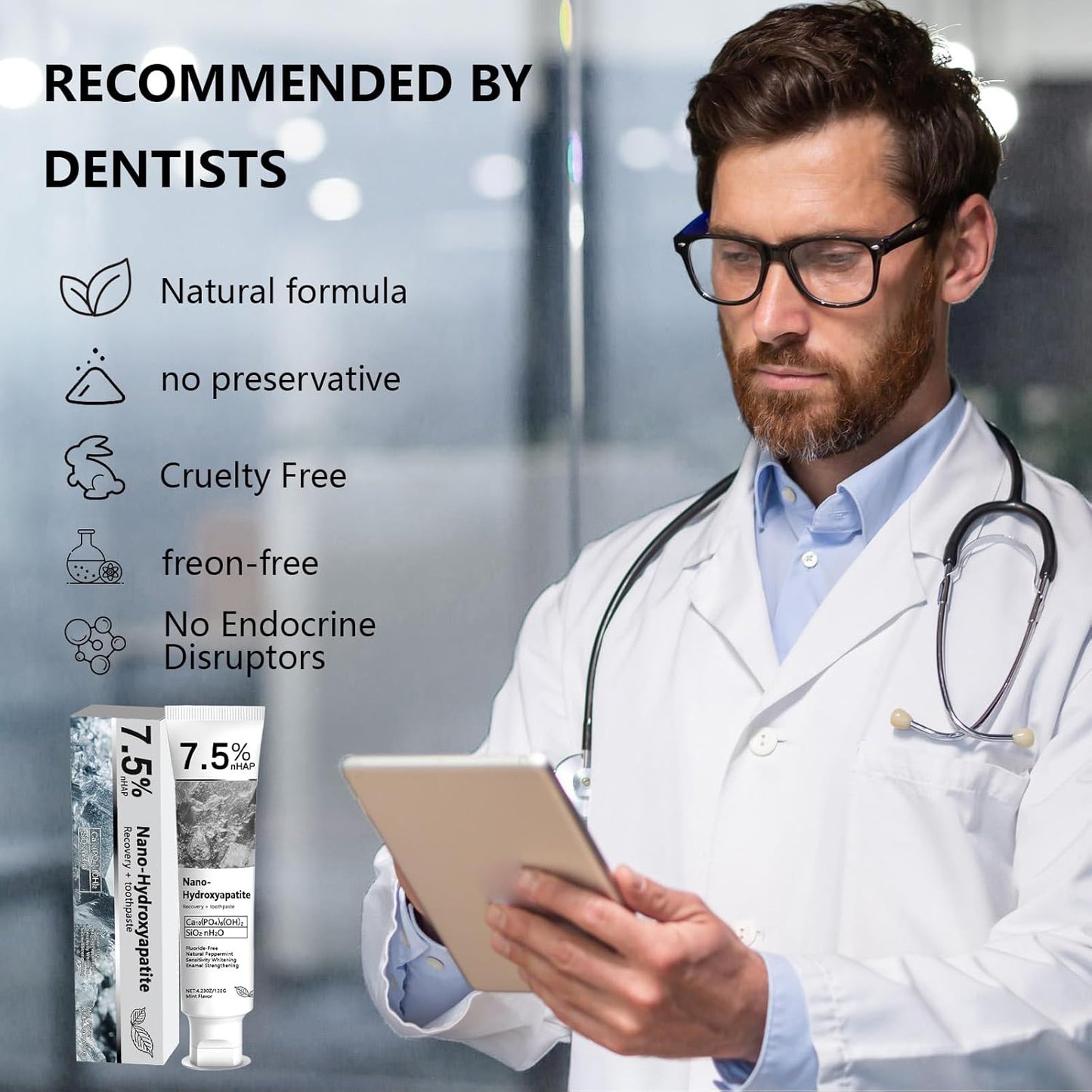 Nano-hydroxyapatite Repair And Protection Toothpaste™️