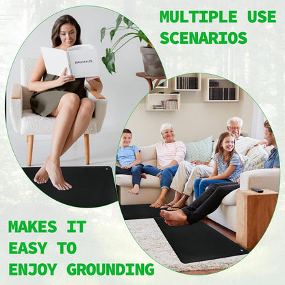 Gas Grounding Conductive Leather Mat™️