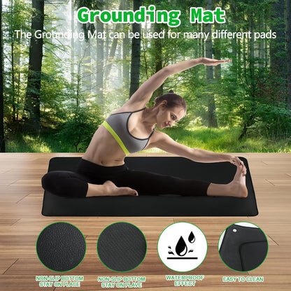 Gas Grounding Conductive Leather Mat™️
