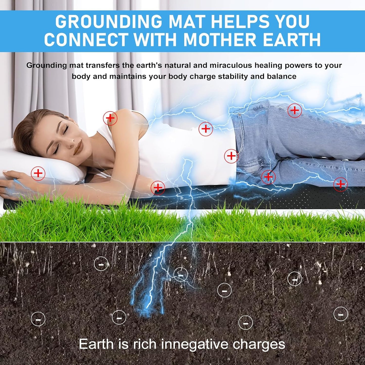 Gas Grounding Conductive Leather Mat™️