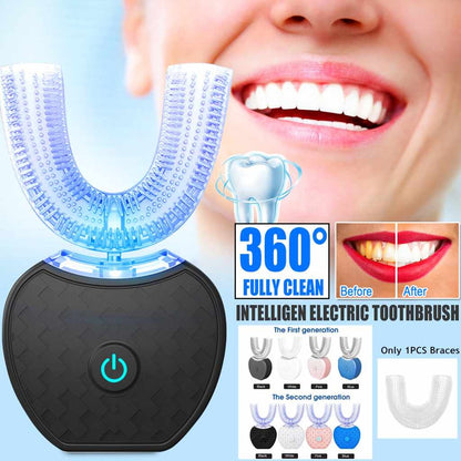 360 Degrees Intelligent Automatic Electric  Toothbrush ™️